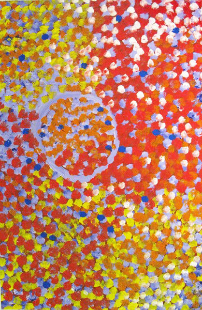 Lorna Napurrula, Caterpillar Dreaming 01, 2006