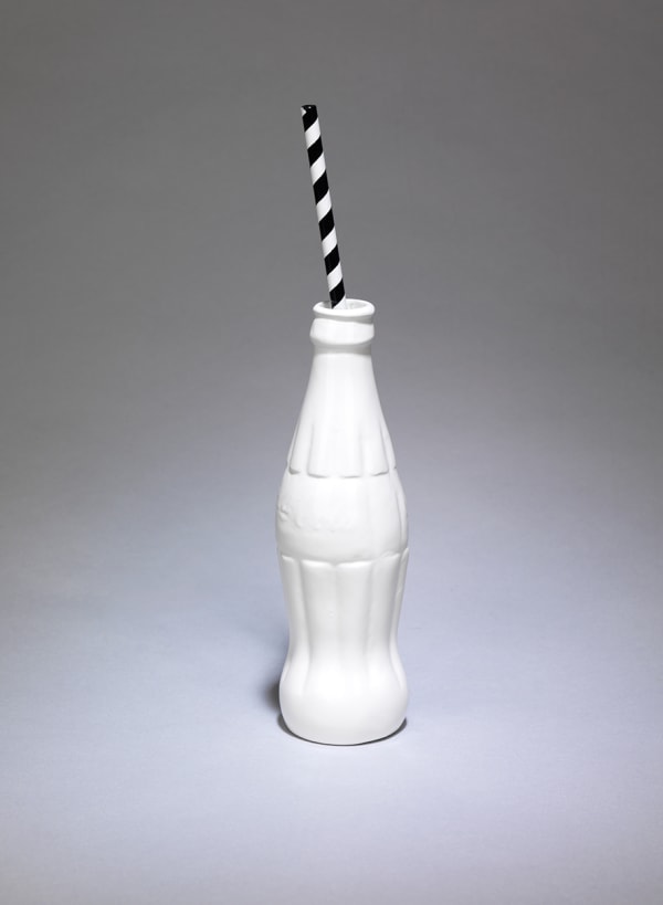 Clive Barker, White Coke with Straw, 2019