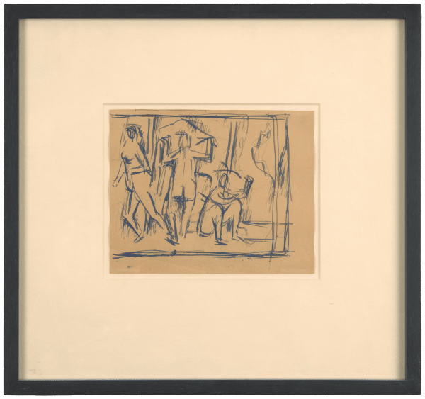 Caziel, WC664 - Bathers, c. 1936