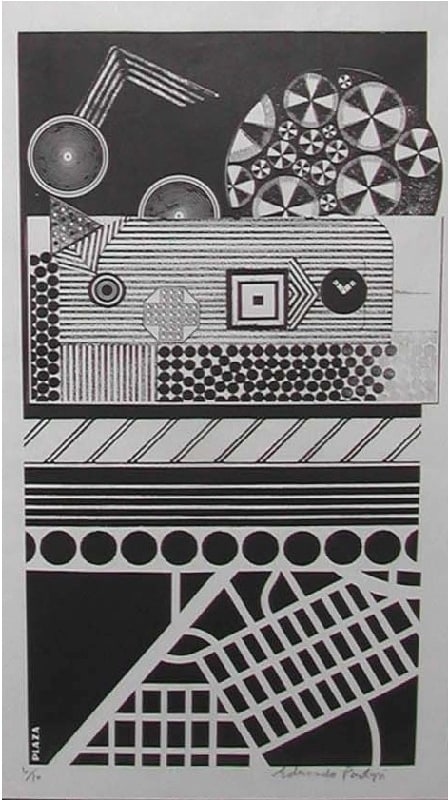 Sir Eduardo Paolozzi, RA, Plaza, 1964