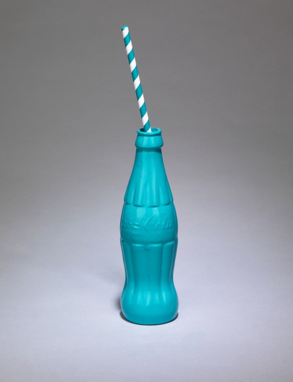Clive Barker, Turquoise Coke with Straw, 2019