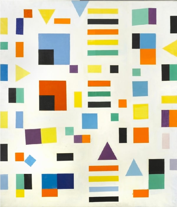 Caziel, WC575 - Abstract Composition IX.1978, 1978