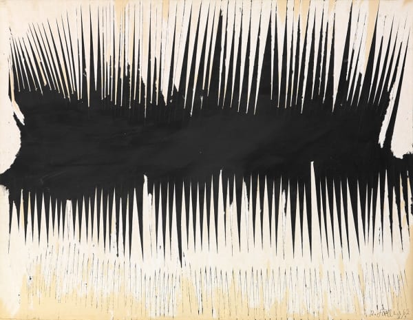Reinhold Koehler, Décollage Gravé 1962 V/1 D1962-20, 1962