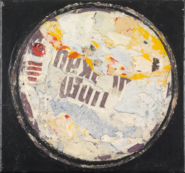 Reinhold Koehler, Plakat-Décollage D1957-7, 1957