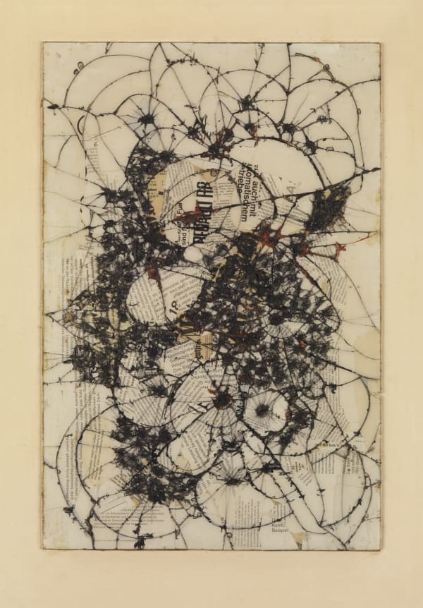 Reinhold Koehler, Thorax Fragment, Contre-Collage, 1963