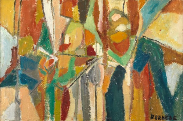 Georges Bernède, C059 - Composition 58, c.1958