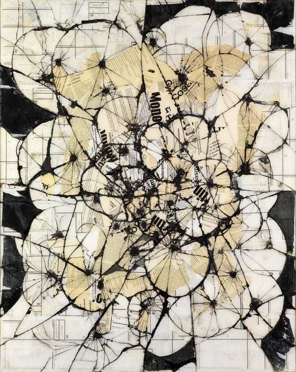 Reinhold Koehler, THORAX, Contre-Collage, 1964