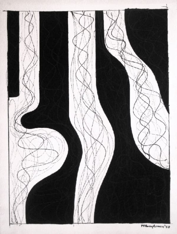 Paul Van Hoeydonck, PVH116 - Composition, 1958