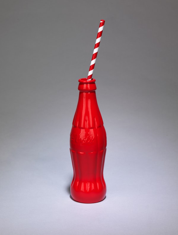 Clive Barker, Red Coke with Straw, 2019