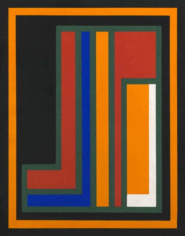 Guy Vandenbranden, Abstract Composition, c. 1973