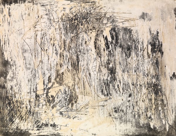 Reinhold Koehler, Décollage 1958 II/2, 1958