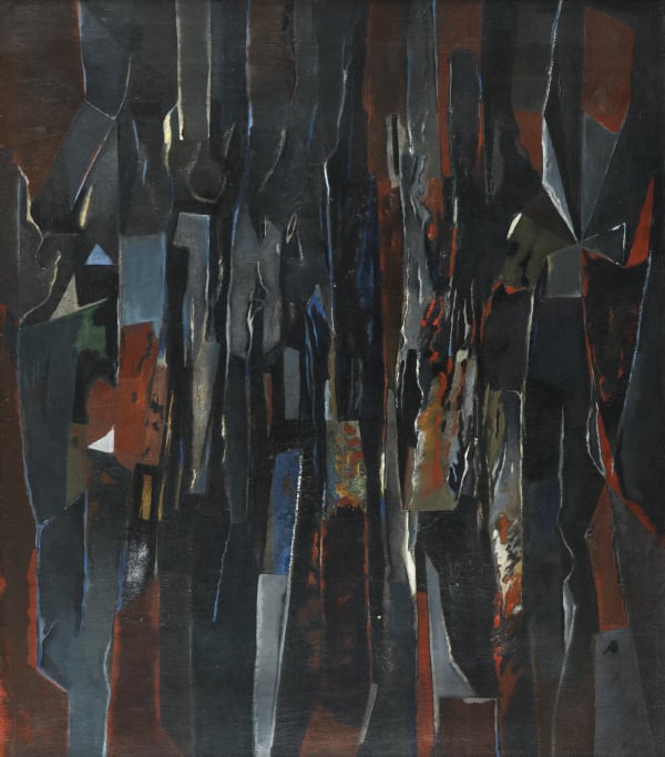 Caziel, WC661 - Abstract Composition 65.VII, 1965