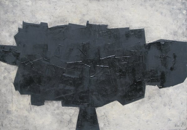 William Gear RA, Black Form, 1956