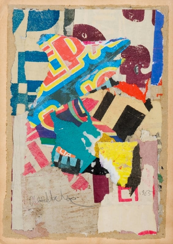 Arthur Aeschbacher, Lyrisme lacéré, 1965