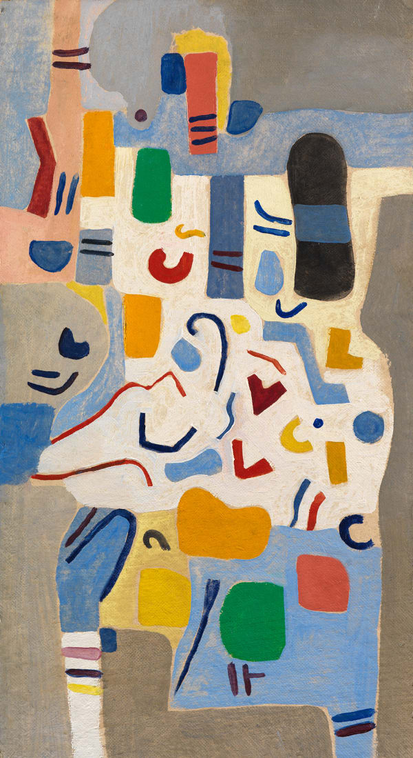 Caziel, WC777 - Composition 1967.3 (Pesto), 1967