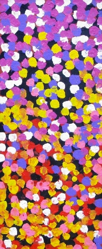 Lorna Napurrula, Caterpillar Dreaming 04, 2006