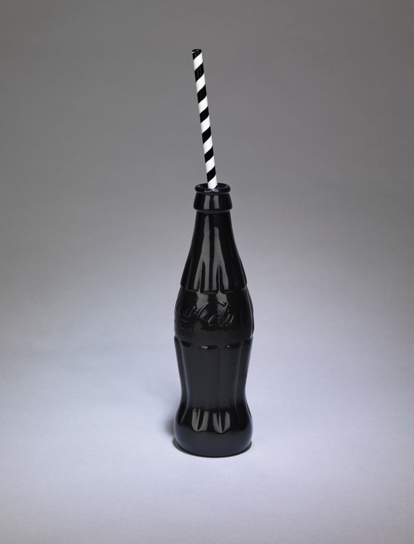 Clive Barker, Black Coke with Straw, 2019