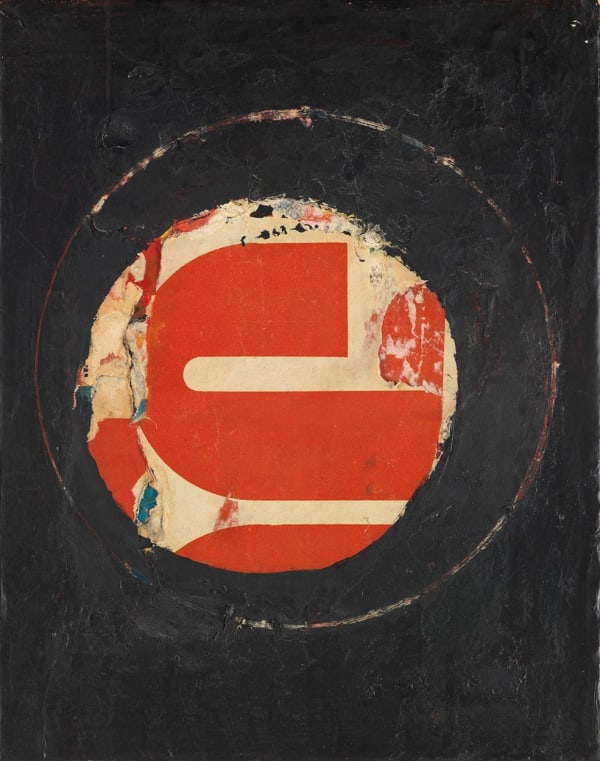 Reinhold Koehler, Plakat-Décollage D1959-75, 1959
