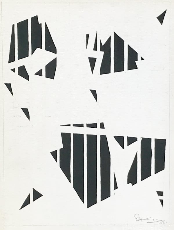 Paul Van Hoeydonck, PVH062 - Composition, 1957