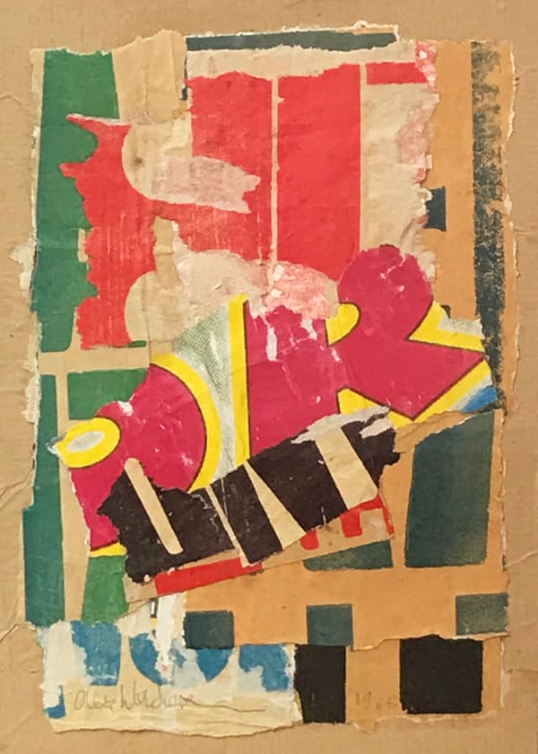 Arthur Aeschbacher, Lyrisme lacéré, 1965