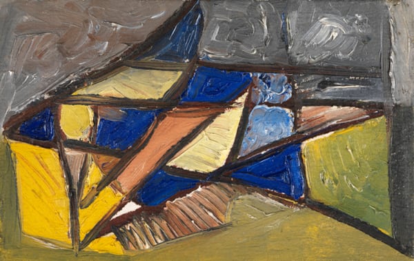 Caziel, WC678 - Abstract Composition, c. 1948