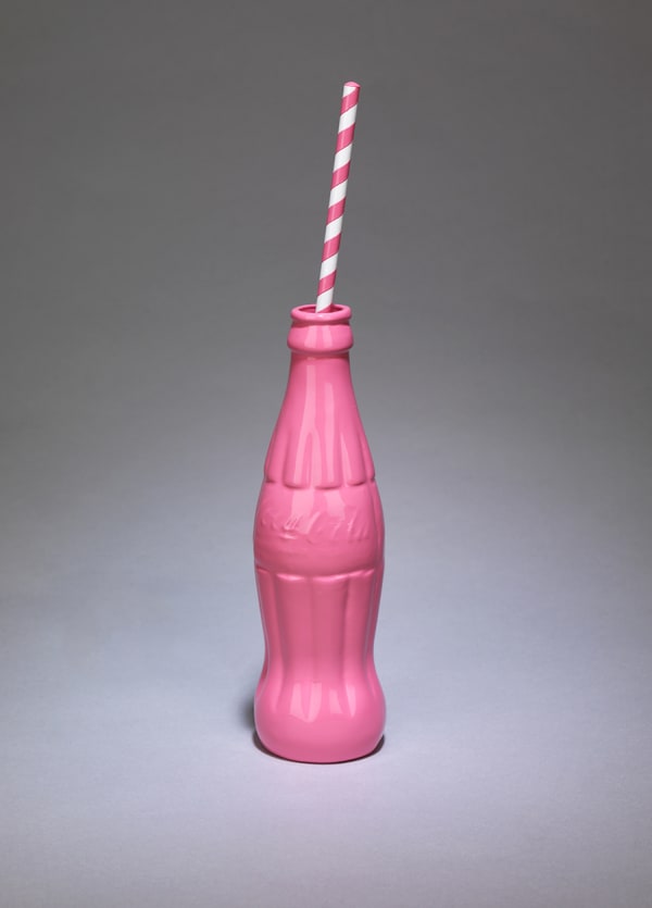Clive Barker, Pink Coke with Straw, 2019