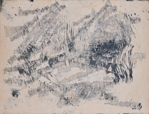 Reinhold Koehler, Décollage gravé 1961 X 1, 1961