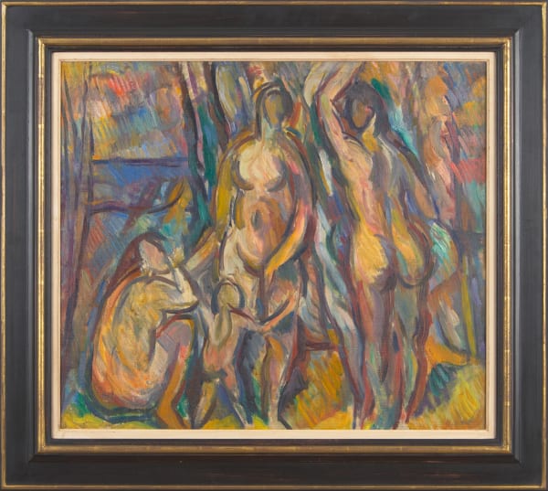 Caziel, WC793 - Bathers, c. 1940