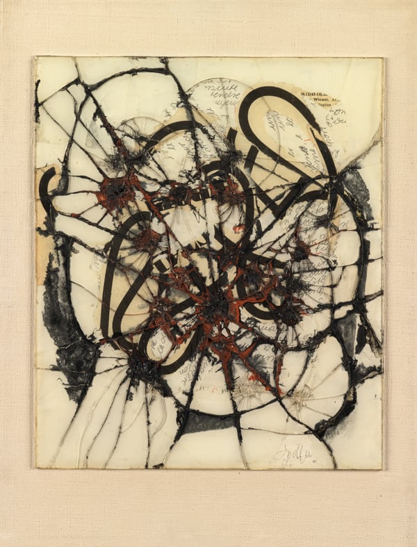 Reinhold Koehler, Contre-Collage Thorax 1963/64, Hommage à Leonardo, 1963/64