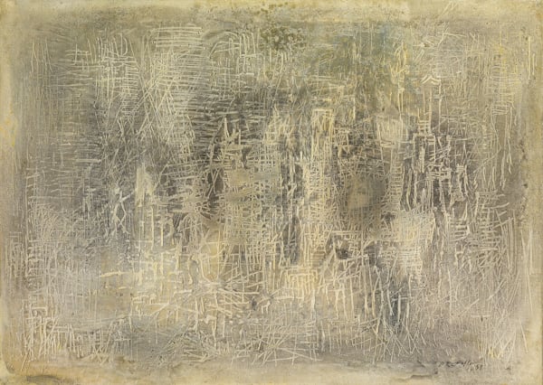 Reinhold Koehler, Sandbild 58 II, 1958