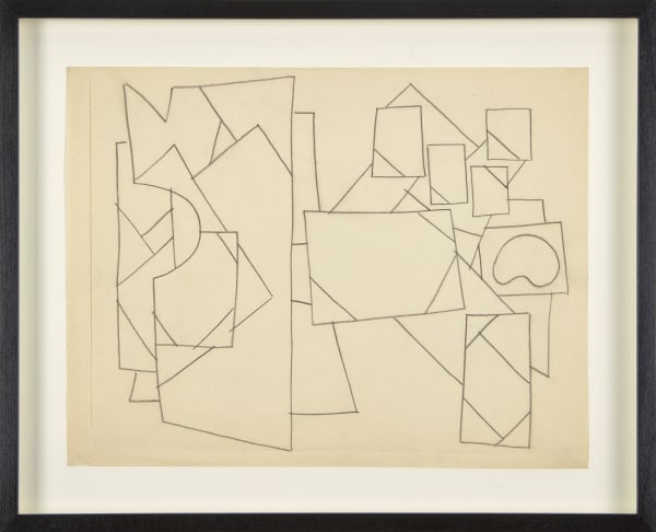 Caziel, WC815 - Abstract Composition, c. 1950