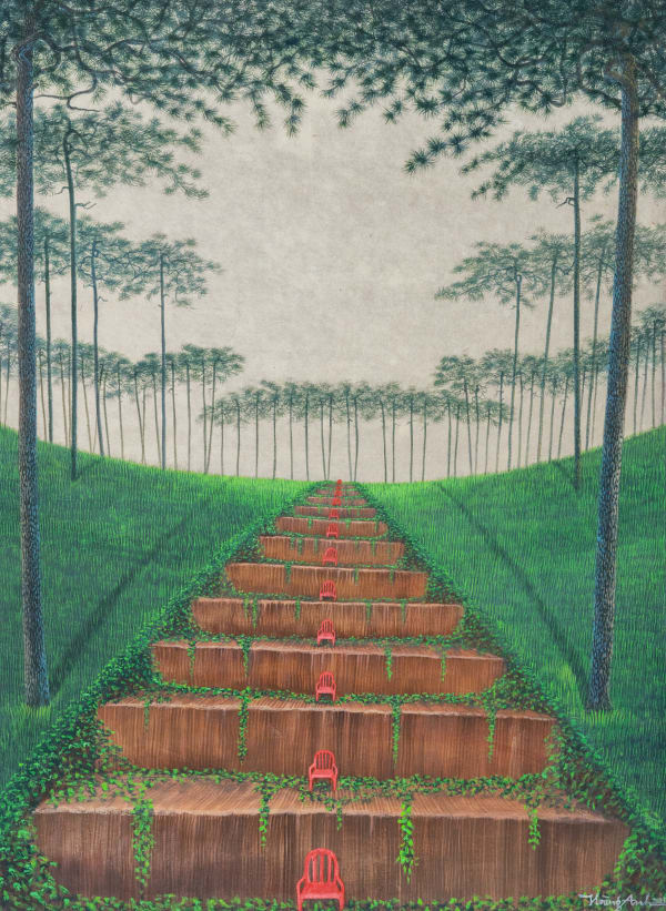 Hoàng Anh, The Outlandish Landscape (Phong Cảnh Lạ Thường) #07, 2023