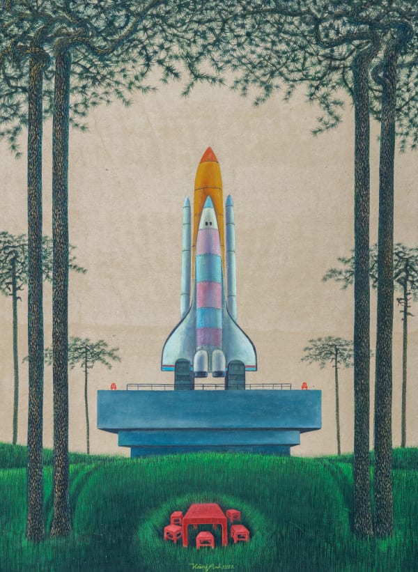 Hoàng Anh, The Outlandish Landscape (Phong Cảnh Lạ Thường) #26, 2023