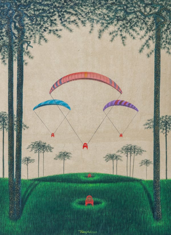 Hoàng Anh, The Outlandish Landscape (Phong Cảnh Lạ Thường) #25, 2023