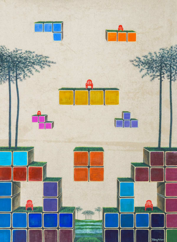 Hoàng Anh, The Outlandish Landscape (Phong Cảnh Lạ Thường) #30, 2023