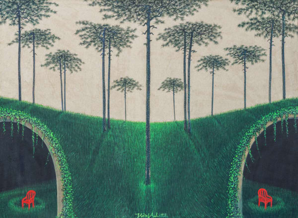 Hoàng Anh, The Outlandish Landscape (Phong Cảnh Lạ Thường) #15, 2023