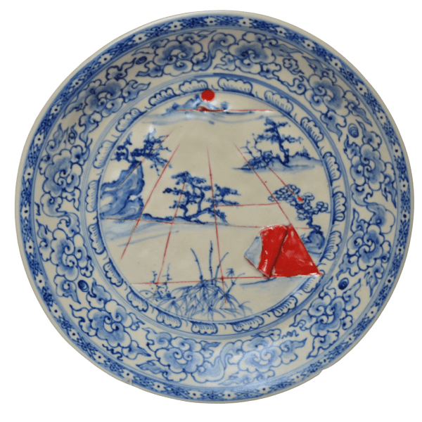 Nguyễn Duy Mạnh, (Phong cảnh và giọt máu phía chân trời), 2025