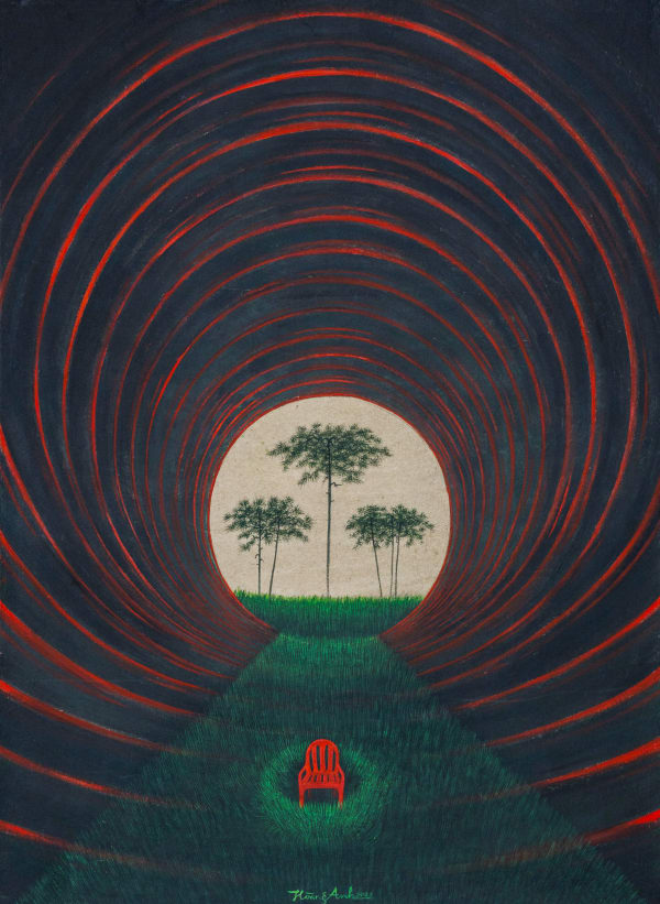 Hoàng Anh, The Outlandish Landscape (Phong Cảnh Lạ Thường) #13, 2023