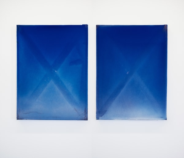 Jeremy Everett, Avenue K Flare Diptych #6, 2021