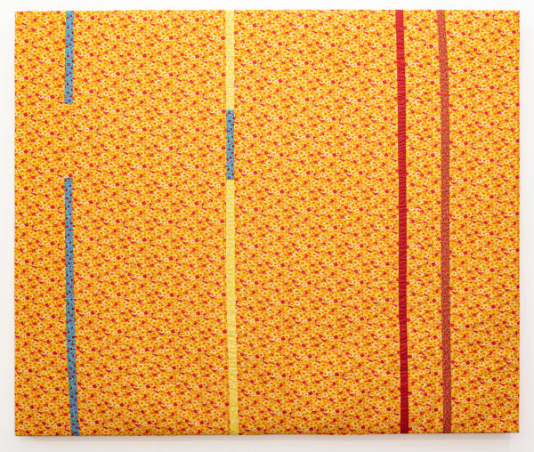 Ray Anthony Barrett, Death Valley Superbloom Quilt, Orange no. 1, 2022