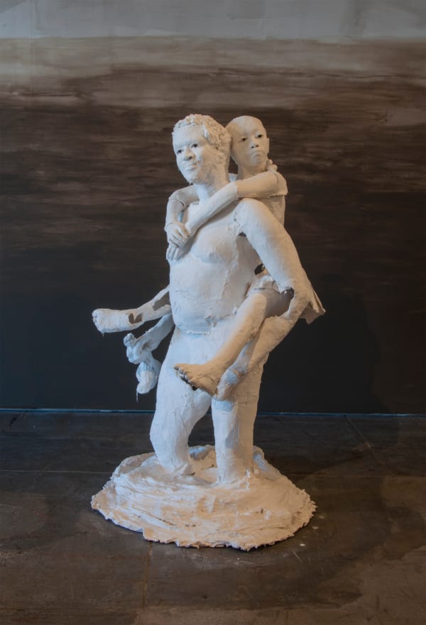 Karon Davis, James and Baby Girl Star, 2018