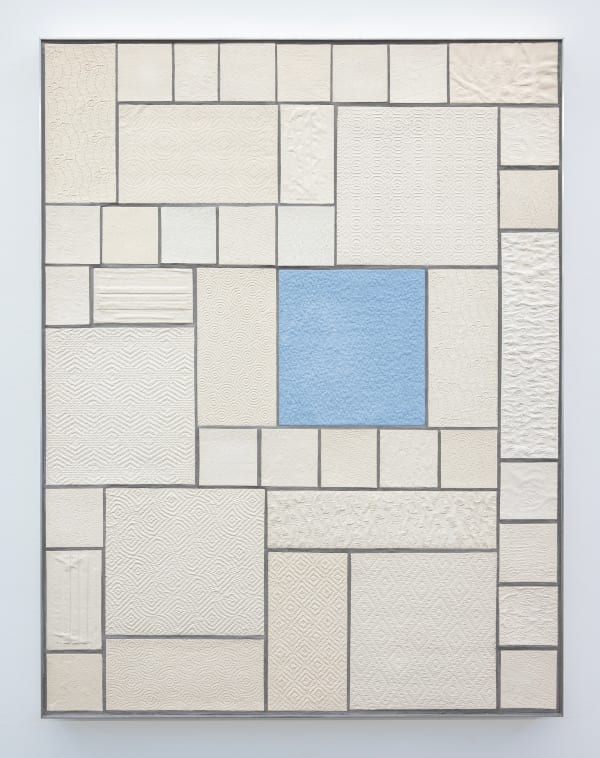 Ry Rocklen, Absorption Panel (Blue Window), 2024