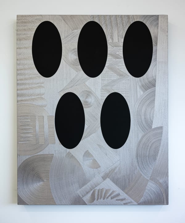 Chris Cran, Untitled, 5 Ovals, 2023