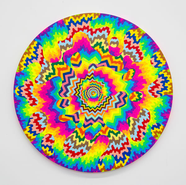 Jen Stark, Neon Refraction, 2023