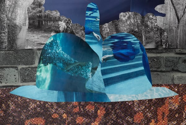 Vikky Alexander, Vue des Trois Fontaines (autre perspective), 2021