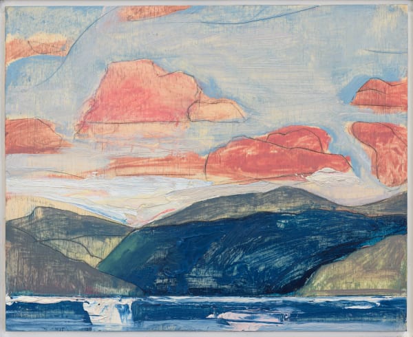 Herald Nix, Untitled Shuswap Lake, B.C. #4, April 29th, 2019