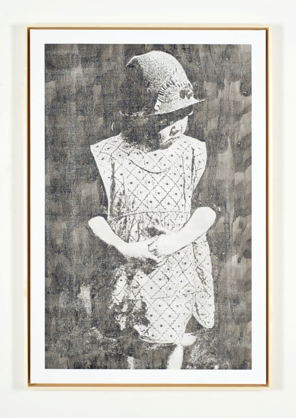 Martin Bennett, Static Image Painting/Grey/Grandmother/Beryl/Taylor/Oppitz/Glasgow/Four Or Five Years Old, 2016/1992