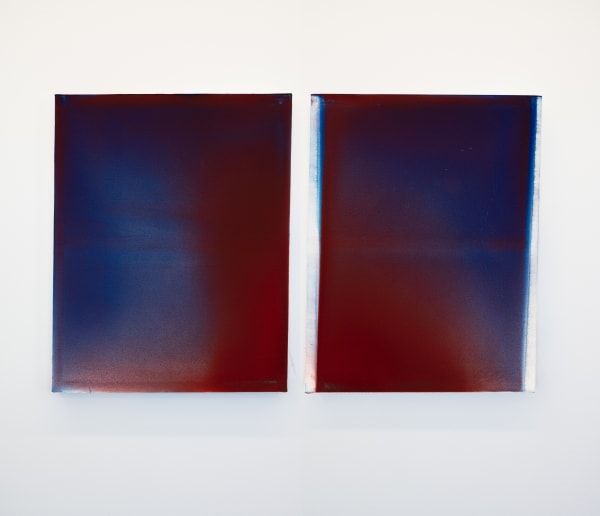 Jeremy Everett, Avenue K Flare Diptych #3, 2021