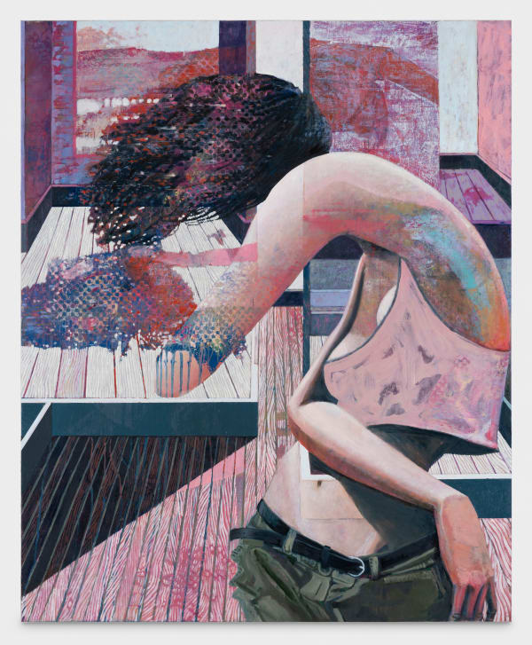 Marty Schnapf Radio Room, 2022 Oil on canvas 48 x 36 inches 121.9 x 91.4 cm.