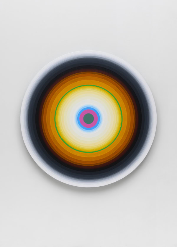 Gary Lang SONNINGFOUR, 2023 Acrylic on canvas 54 inches diameter 137.2 cm. diameter